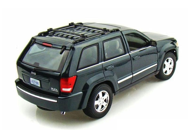 Miniatura Carro Jeep Grand Cherokee 2005 1/18 Special Edition